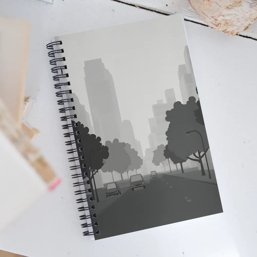 Urban Serenity | Spiral Notebook