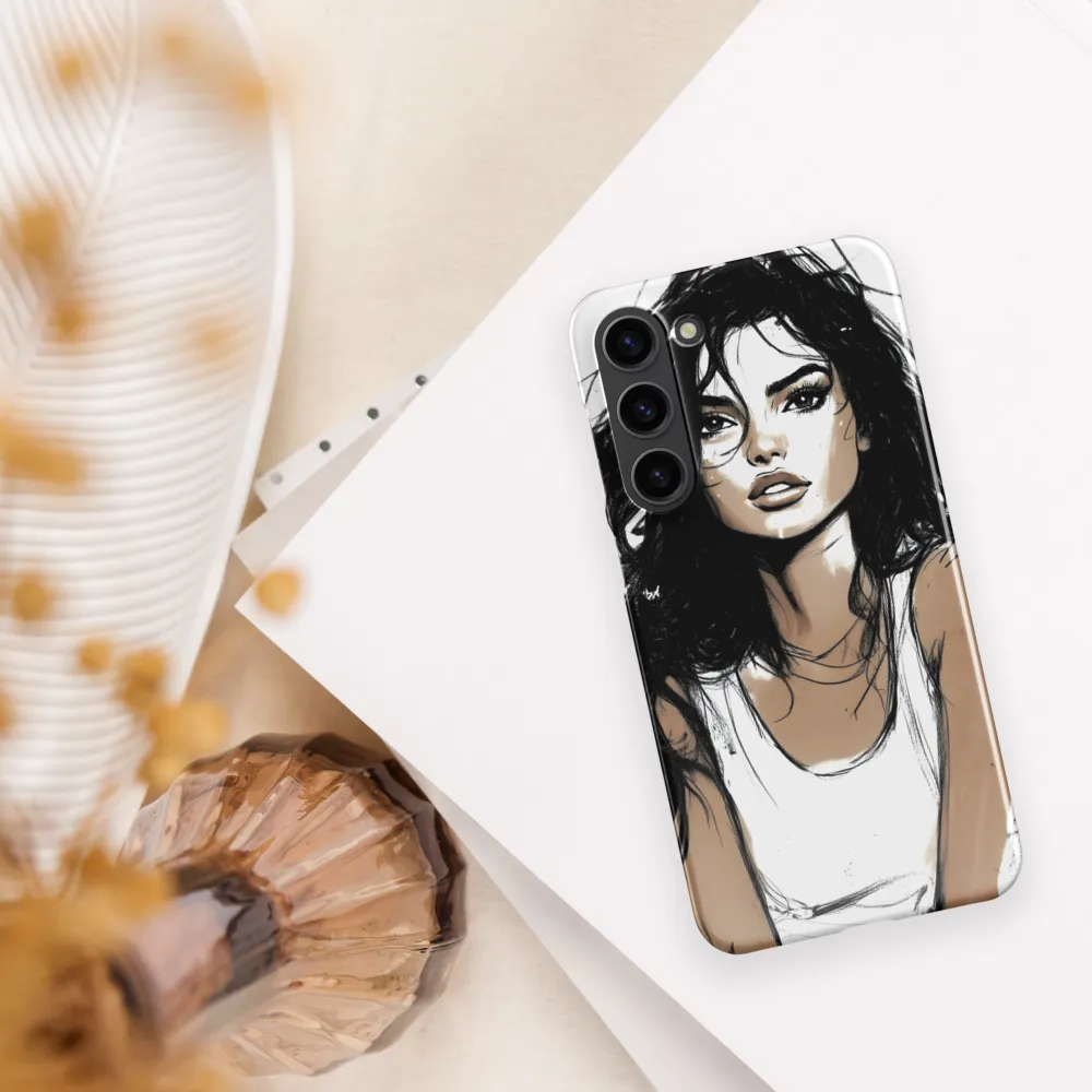 Whispers of Elegance | Phone Case |  S23 Plus | Snap Case | Glossy