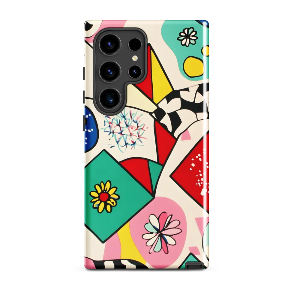 Joyful Geometry: A Playful Dance of Shapes and Colors