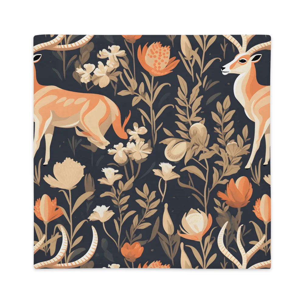 Floral Harmony: A Dance in the Dark