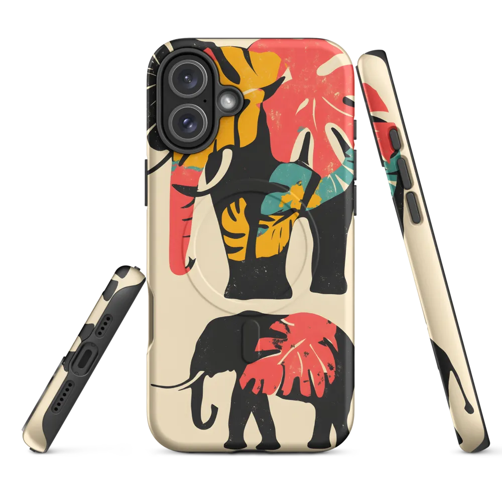 Tropical Elegance: The Elephant's Dance