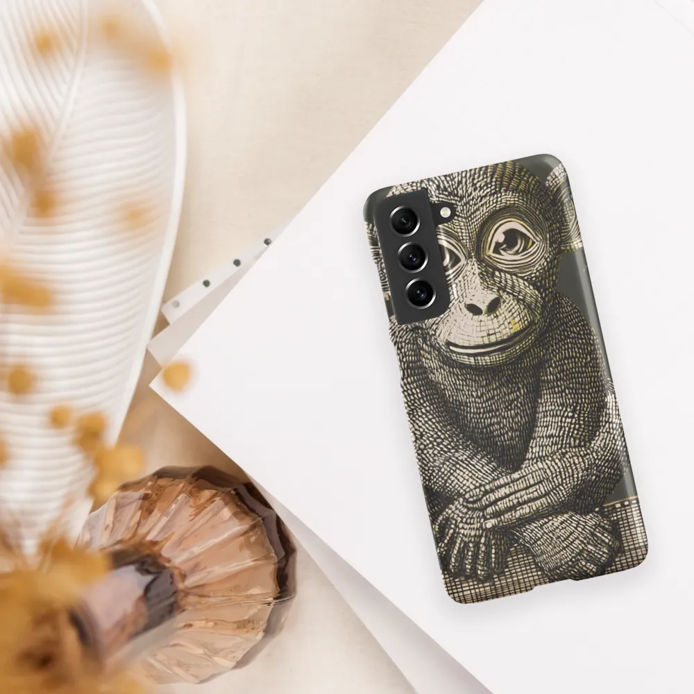 Intricate Primate Portrait