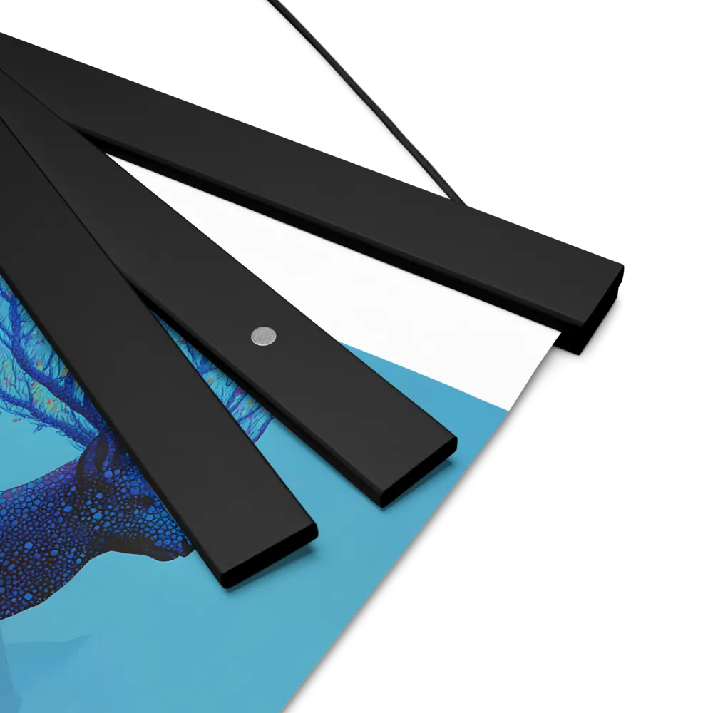 Ethereal Harmony | Poster With Black Wood Hanger | 8″×10″