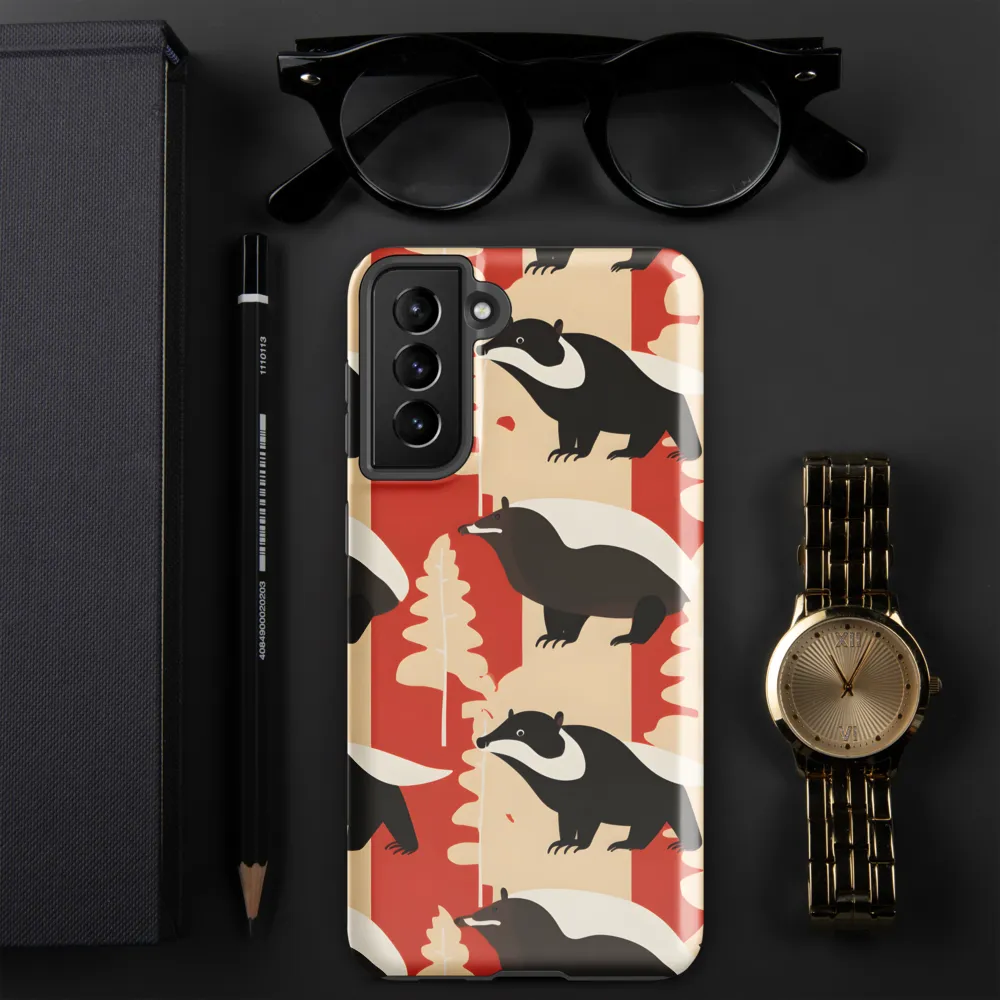 Wildlife Pattern: The Badger Tale
