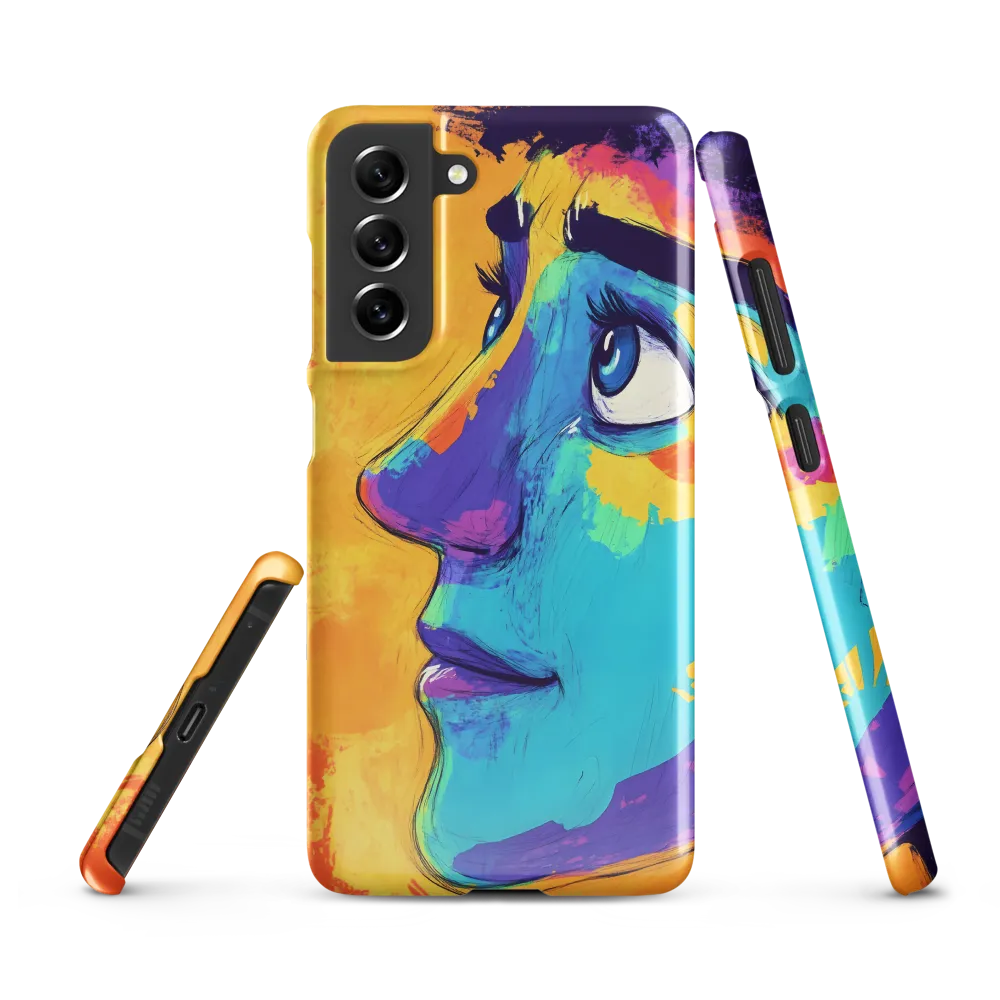 Whispers of Curiosity | Phone Case |  S21 FE | Snap Case | Glossy