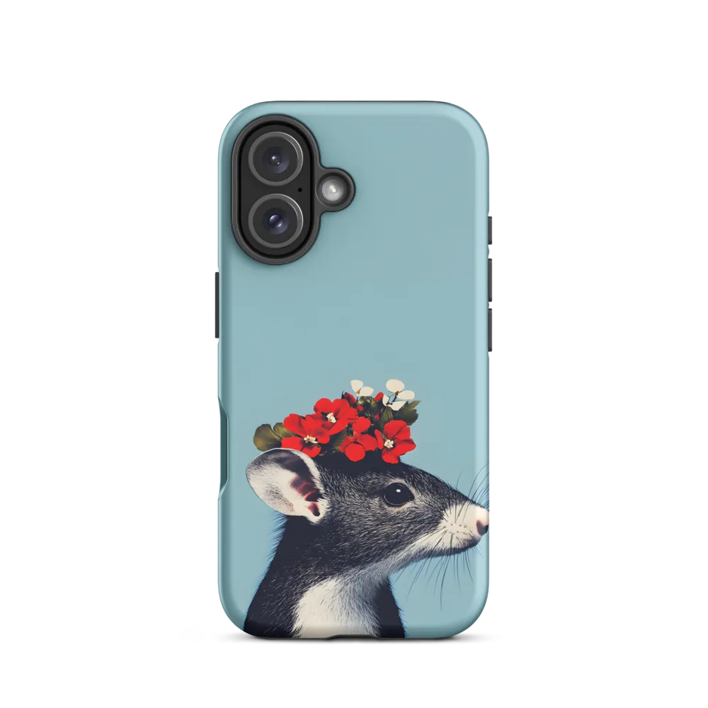 Whimsical Flora: A Mouse's Floral Crown
