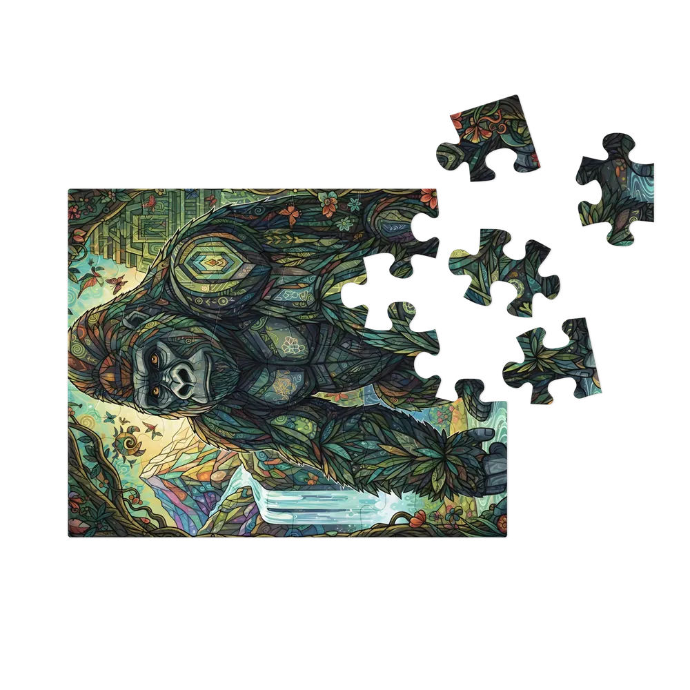 Verdant Guardian 
 Jigsaw Puzzle in Tin Box