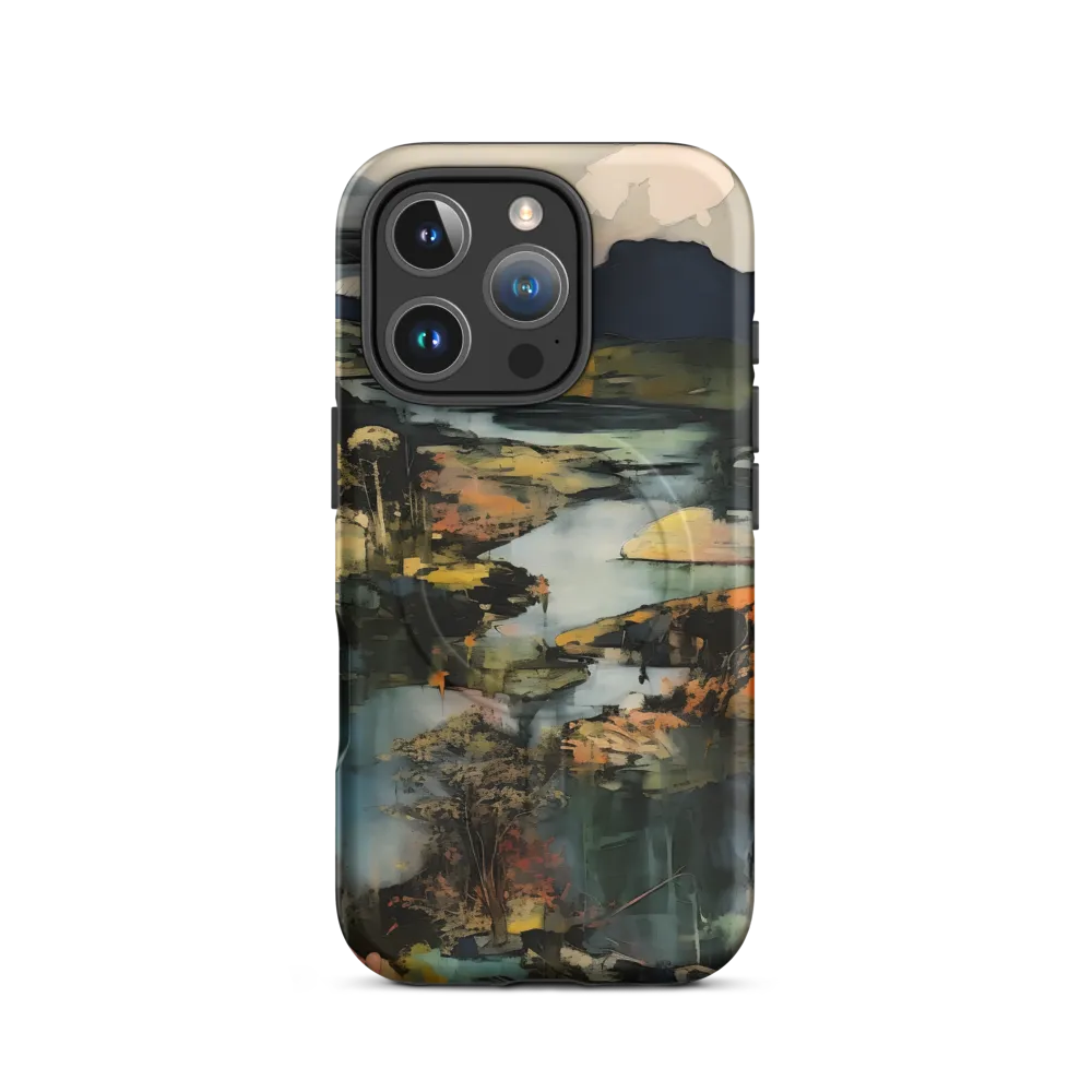 Harmony of Nature: An Abstract Journey | Phone Case |  16 Pro | MagSafe® Tough Case | Matte