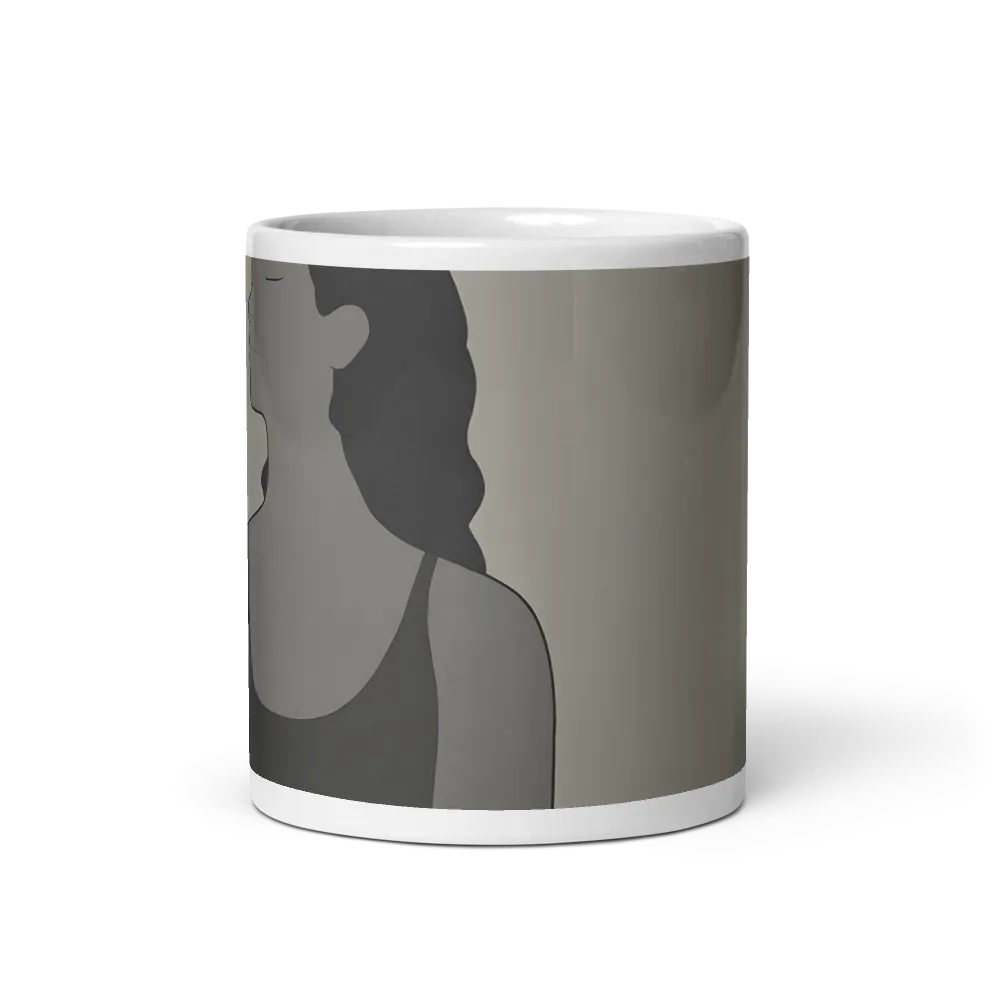 Serenity in Monochrome | Mugs | Multiple Sizes & Colors