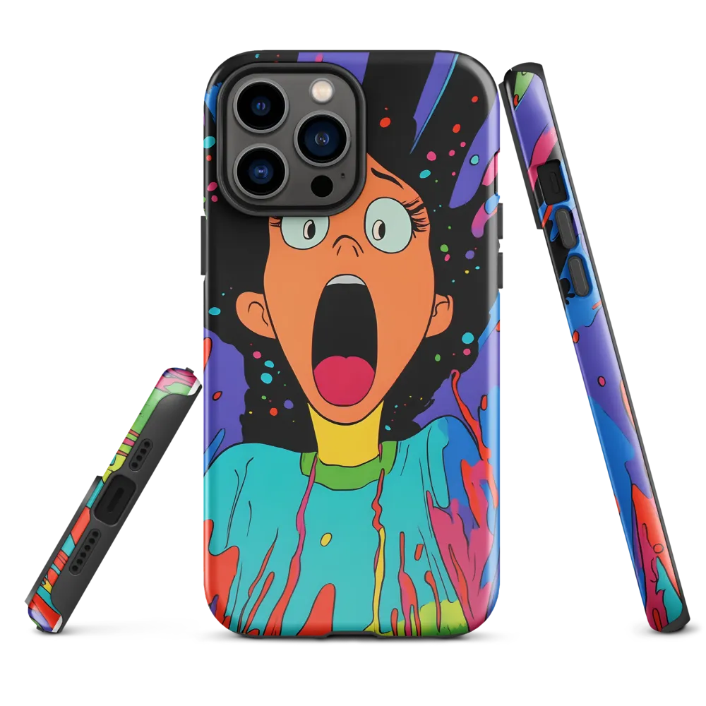 Eruption of Emotion | Phone Case |  13 Pro Max | Tough Case | Glossy