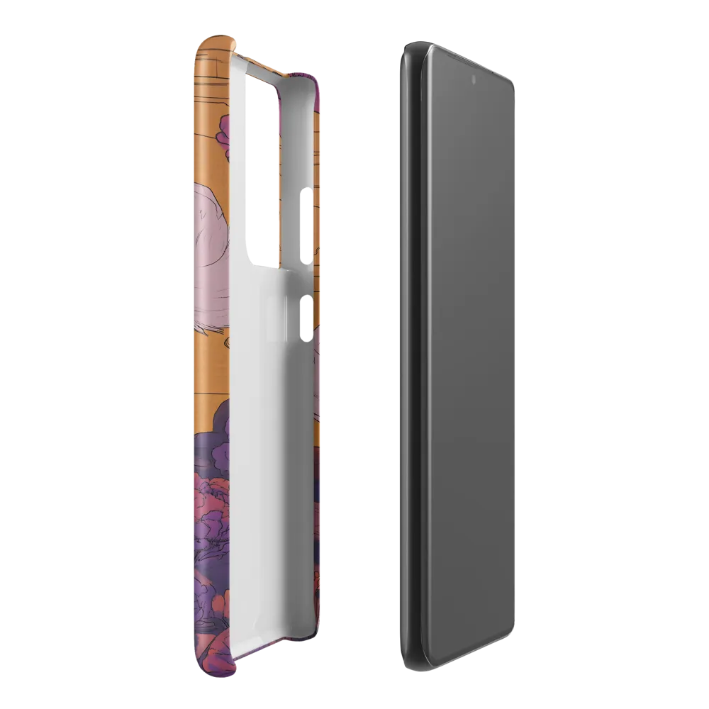 Whispers of the Violet Dawn | Phone Case |  S21 Ultra | Snap Case | Matte
