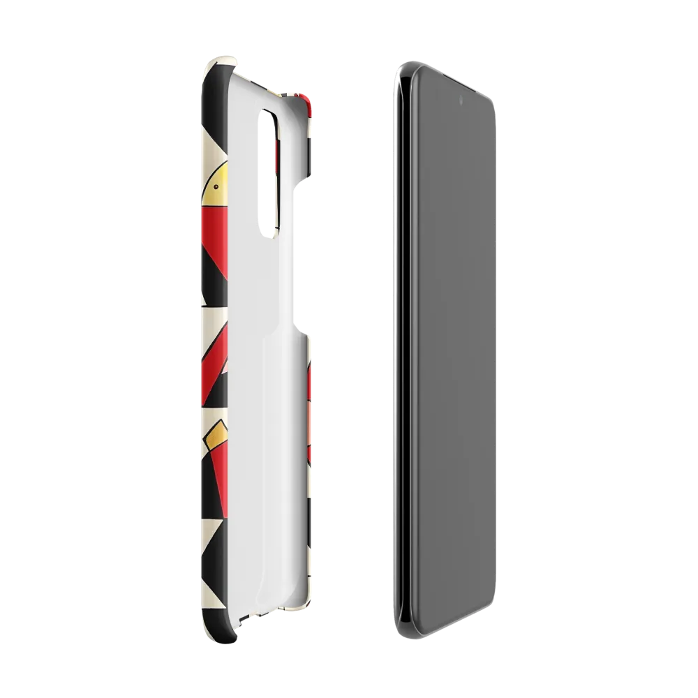 Dynamic Geometric Harmony | Phone Case |  S20 | Snap Case | Matte