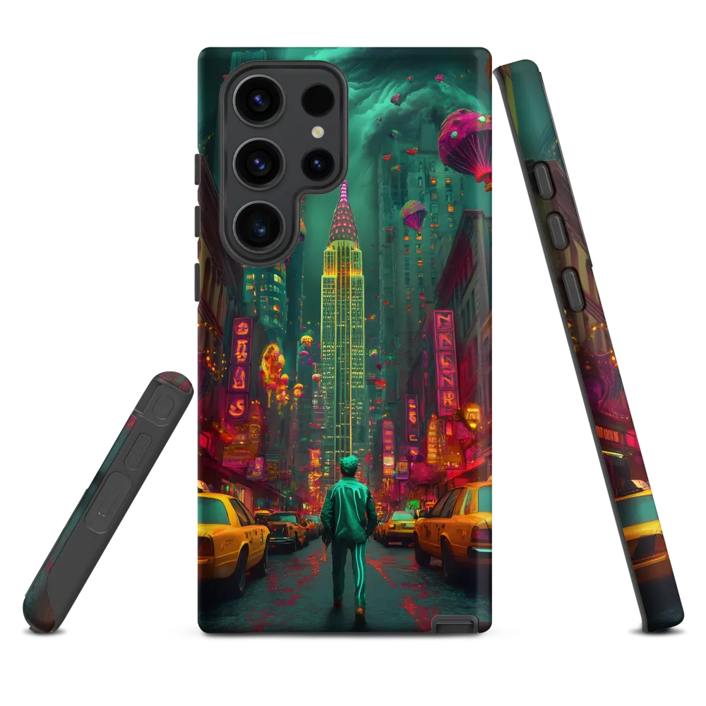 Neon Dreams: A Surreal Urban Journey