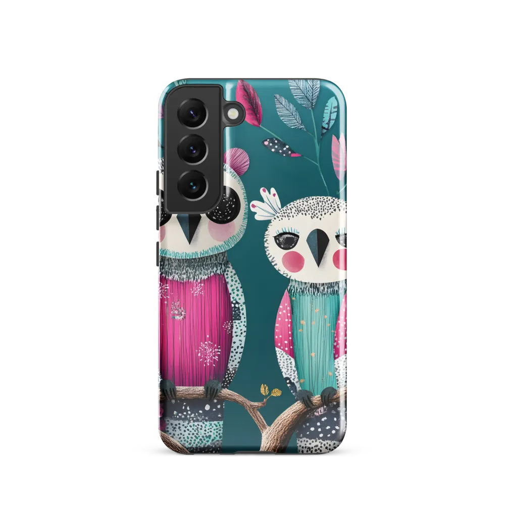 Whimsical Duo: A Celebration of Nature and Color