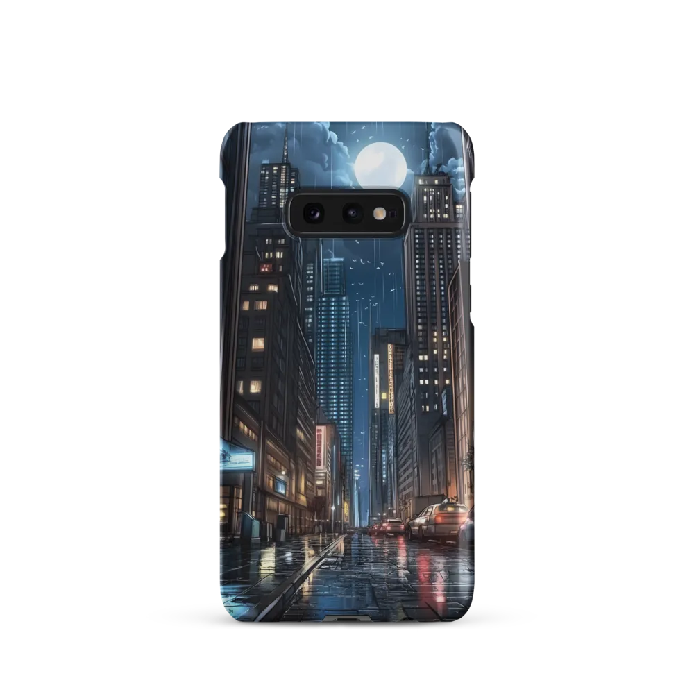 Moonlit Urban Serenity