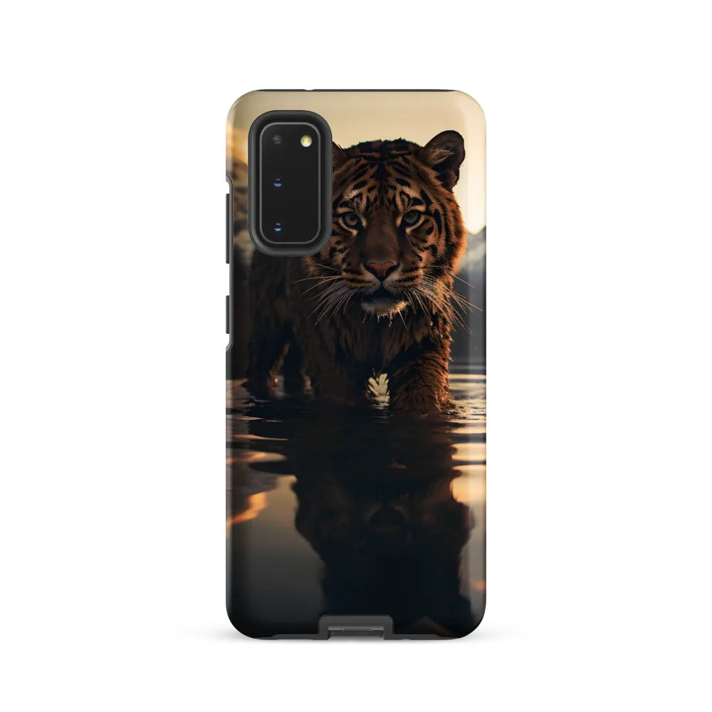Majestic Reflection: The Tiger's Domain