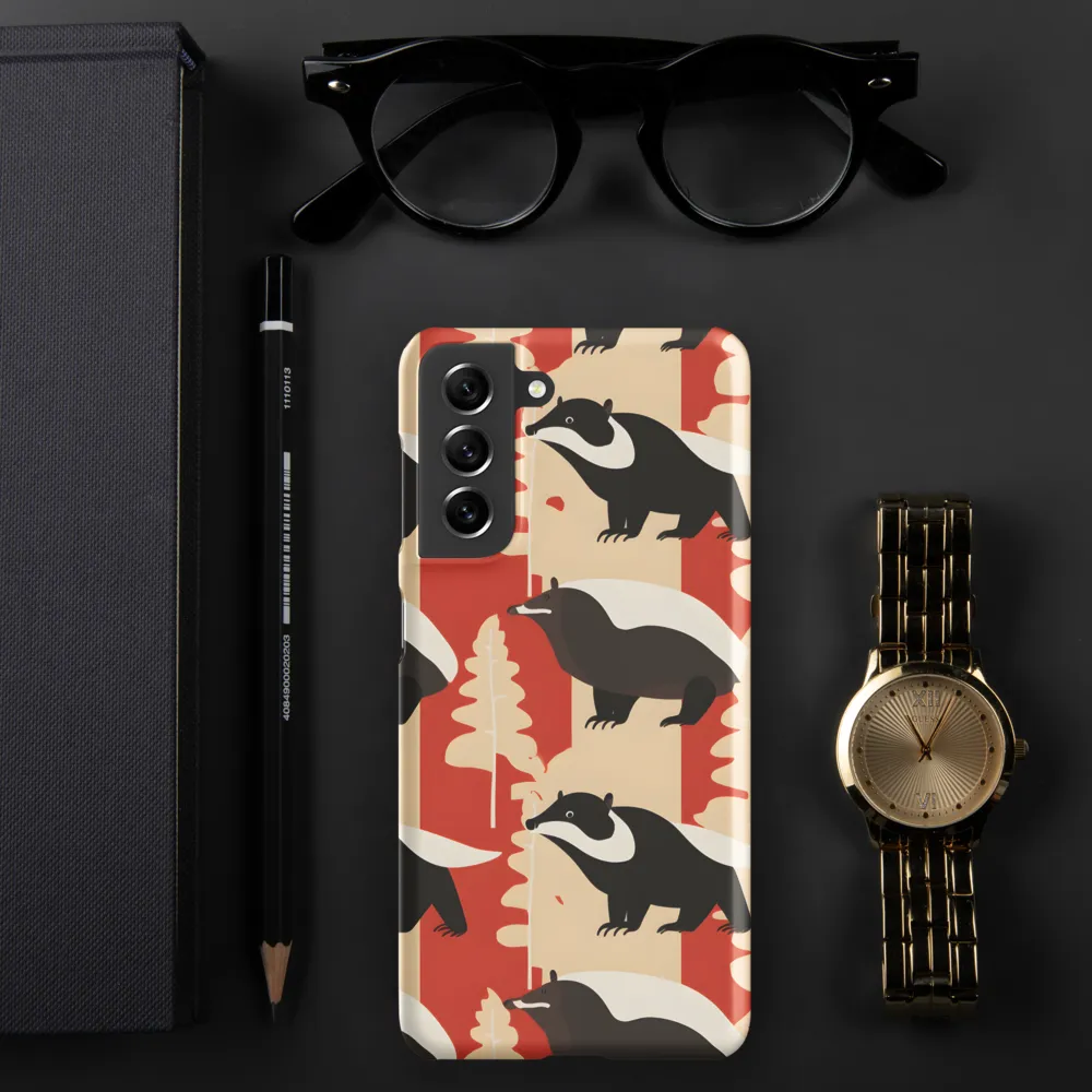 Wildlife Pattern: The Badger Tale