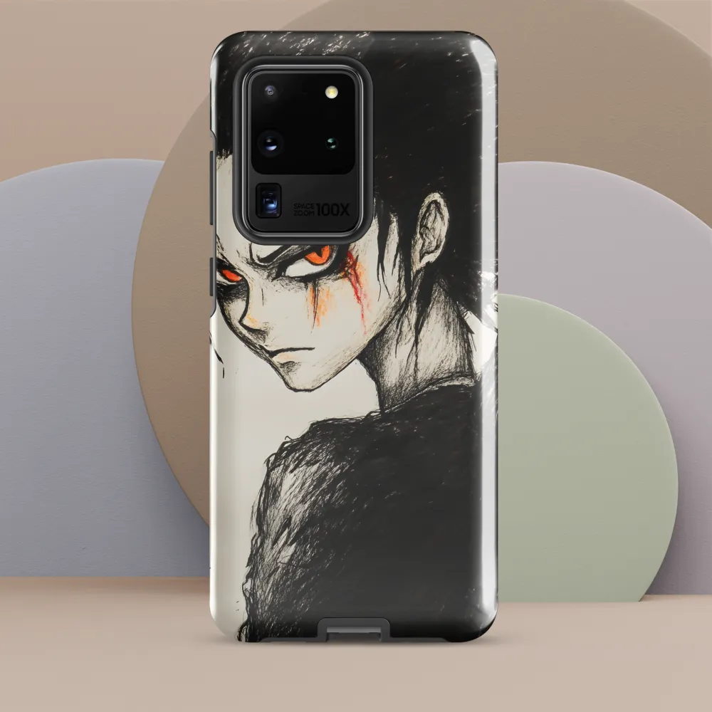 Fiery Defiance | Phone Case |  S20 Ultra | Tough Case | Glossy