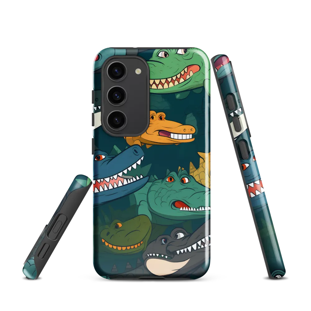 Cheerful Crocodilian Parade