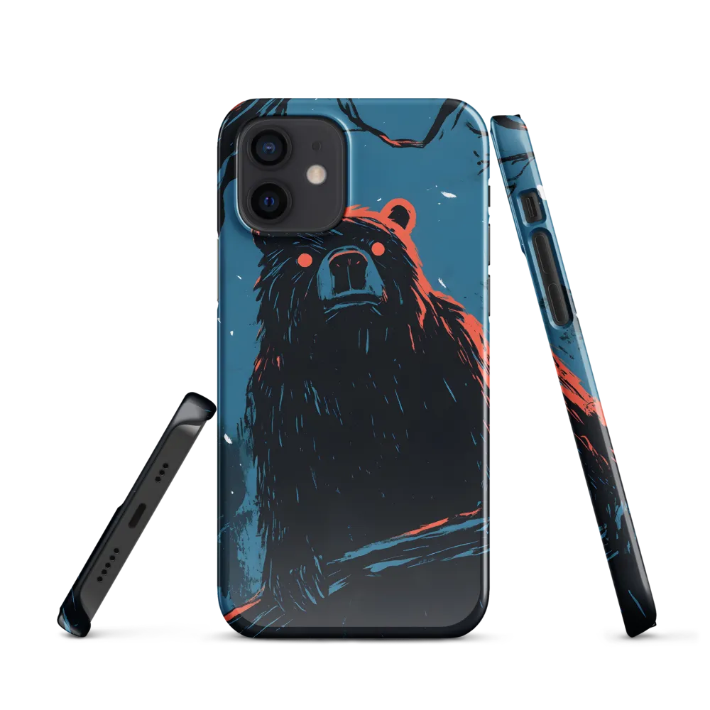 Eerie Majesty: A Bear in the Night