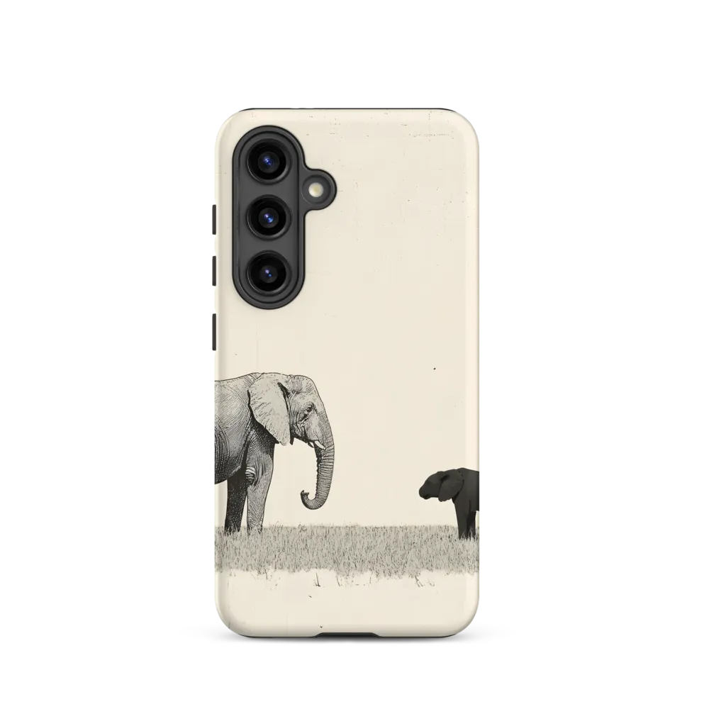 Contrasting Companions | Phone Case |  S24 | Tough Case | Matte