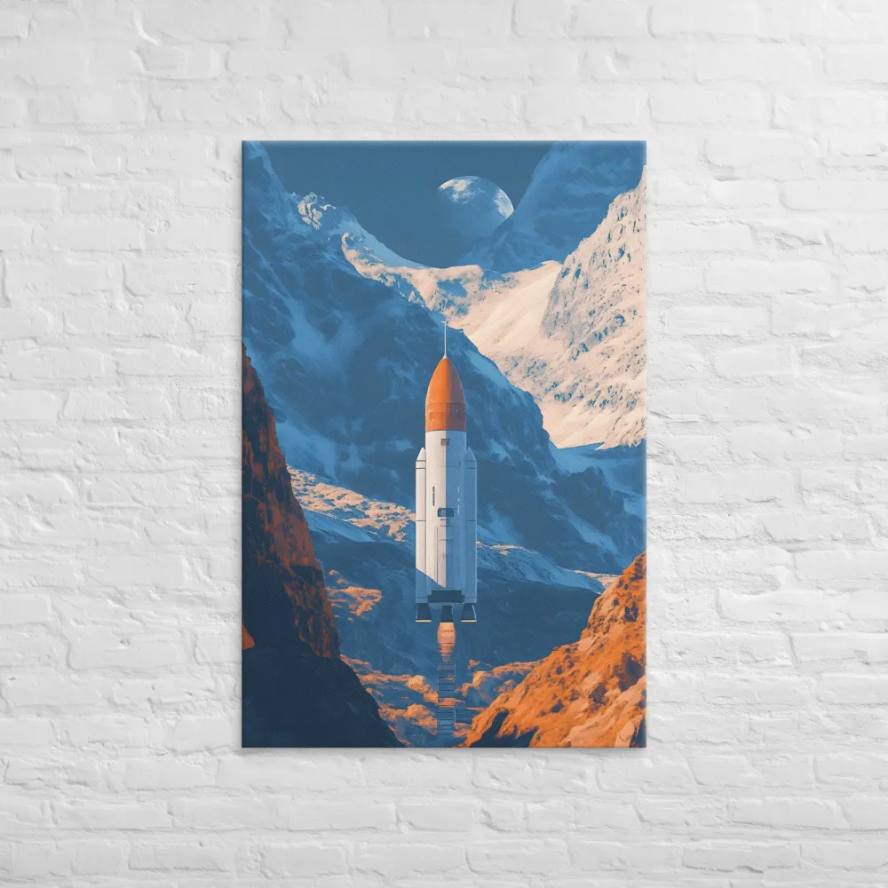 Journey Beyond the Mountains | Canvas | 32″×48″