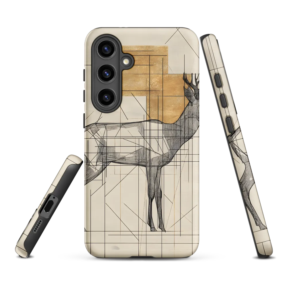 Geometric Elegance: The Majestic Deer
