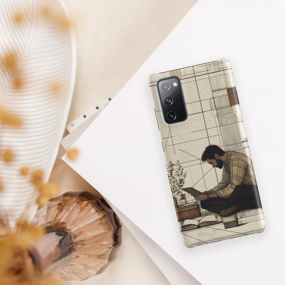 Quiet Reflections in Line | Phone Case |  S20 FE | Snap Case | Matte