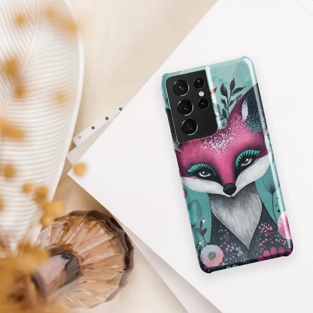 Whimsical Fox Among Blossoms