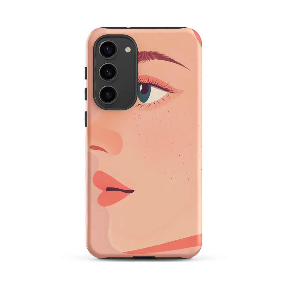 Serenity in Profile | Phone Case |  S23 Plus | Tough Case | Matte