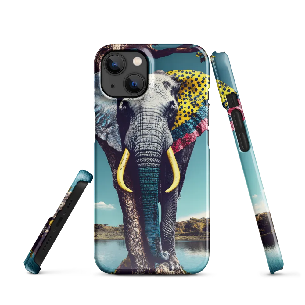Playful Elegance: The Surreal Elephant