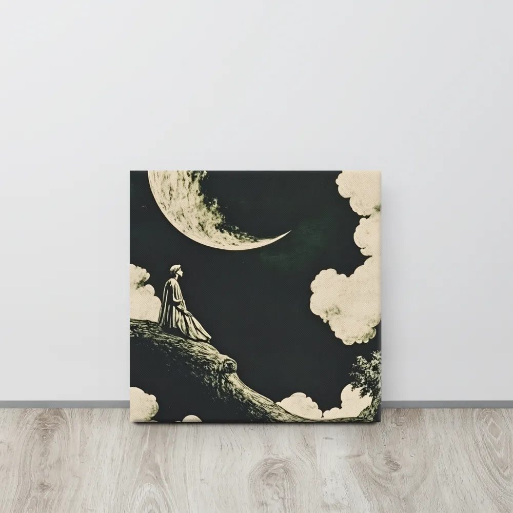 Whispers of the Moon | Canvas | 16″×16″