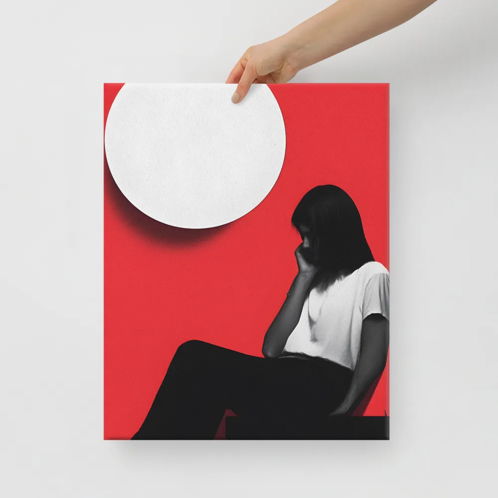 Contemplation in Red