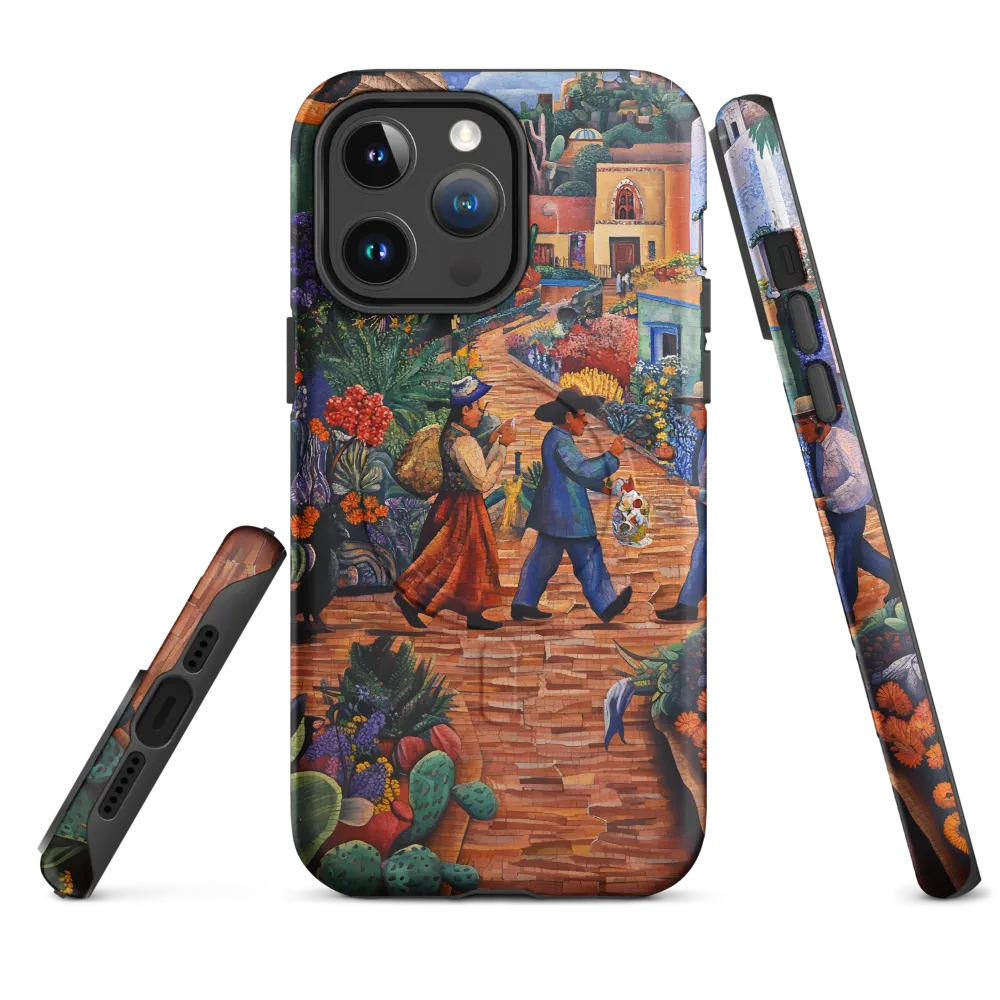 A Mosaic Journey Through Colorful Landscapes