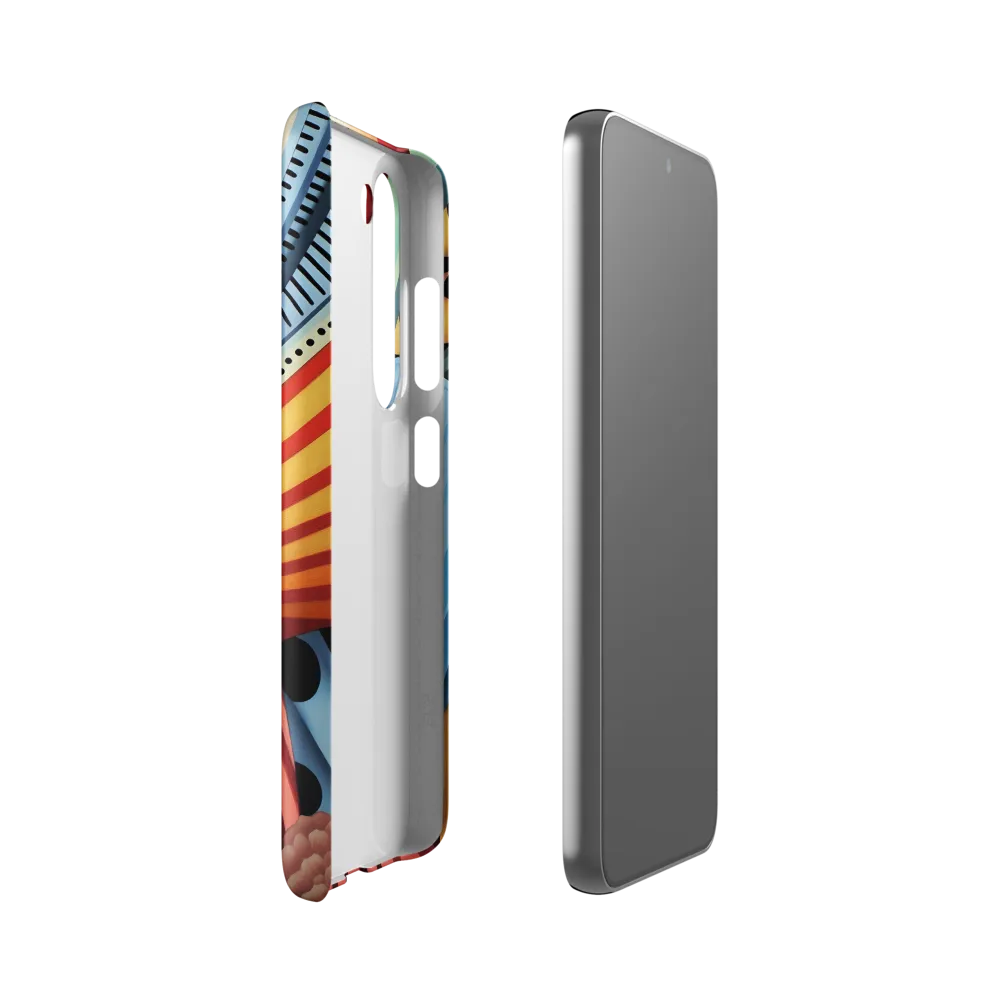 Symphony of Shapes | Phone Case |  S23 | Snap Case | Matte