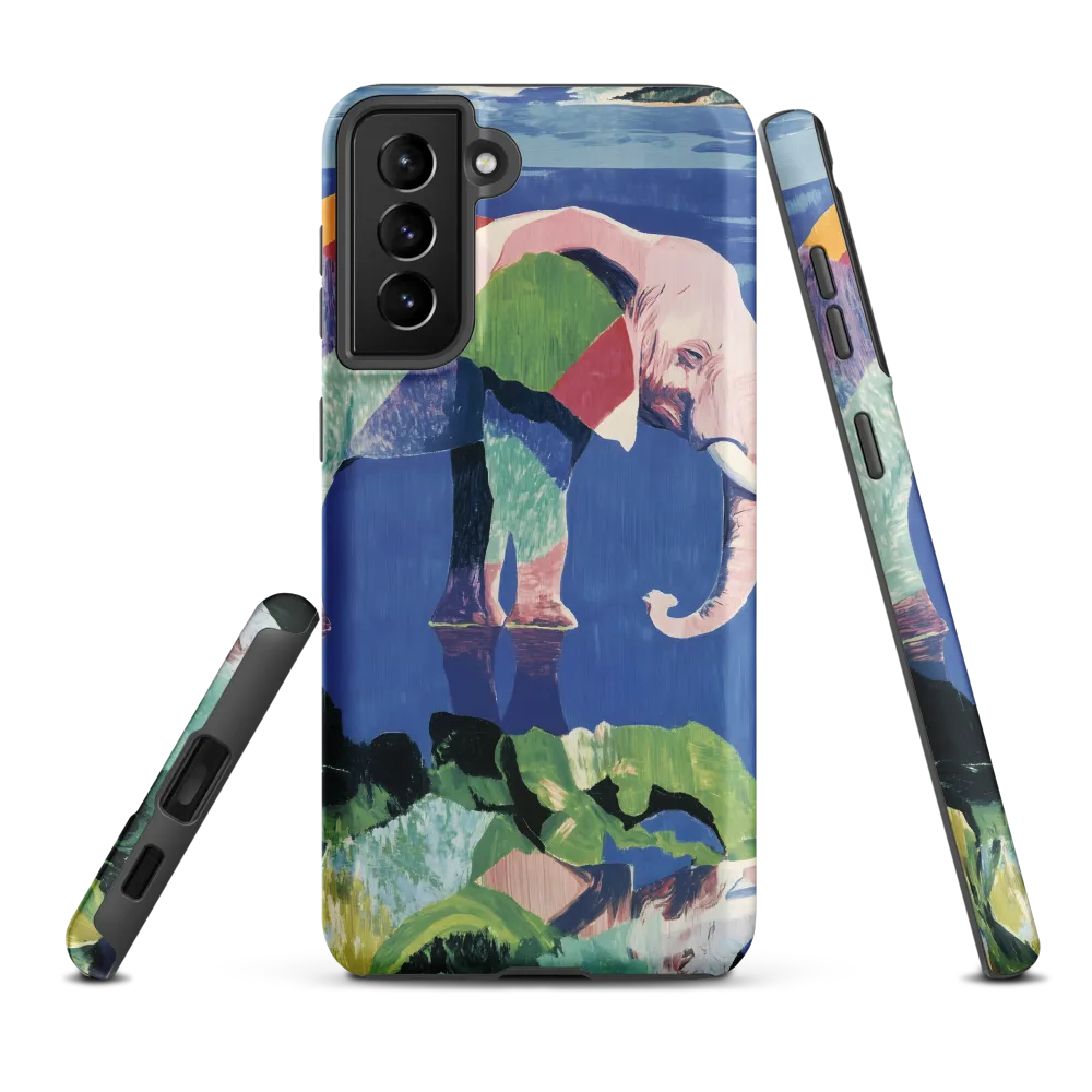 Serenity in Color: The Elephants of Reflection