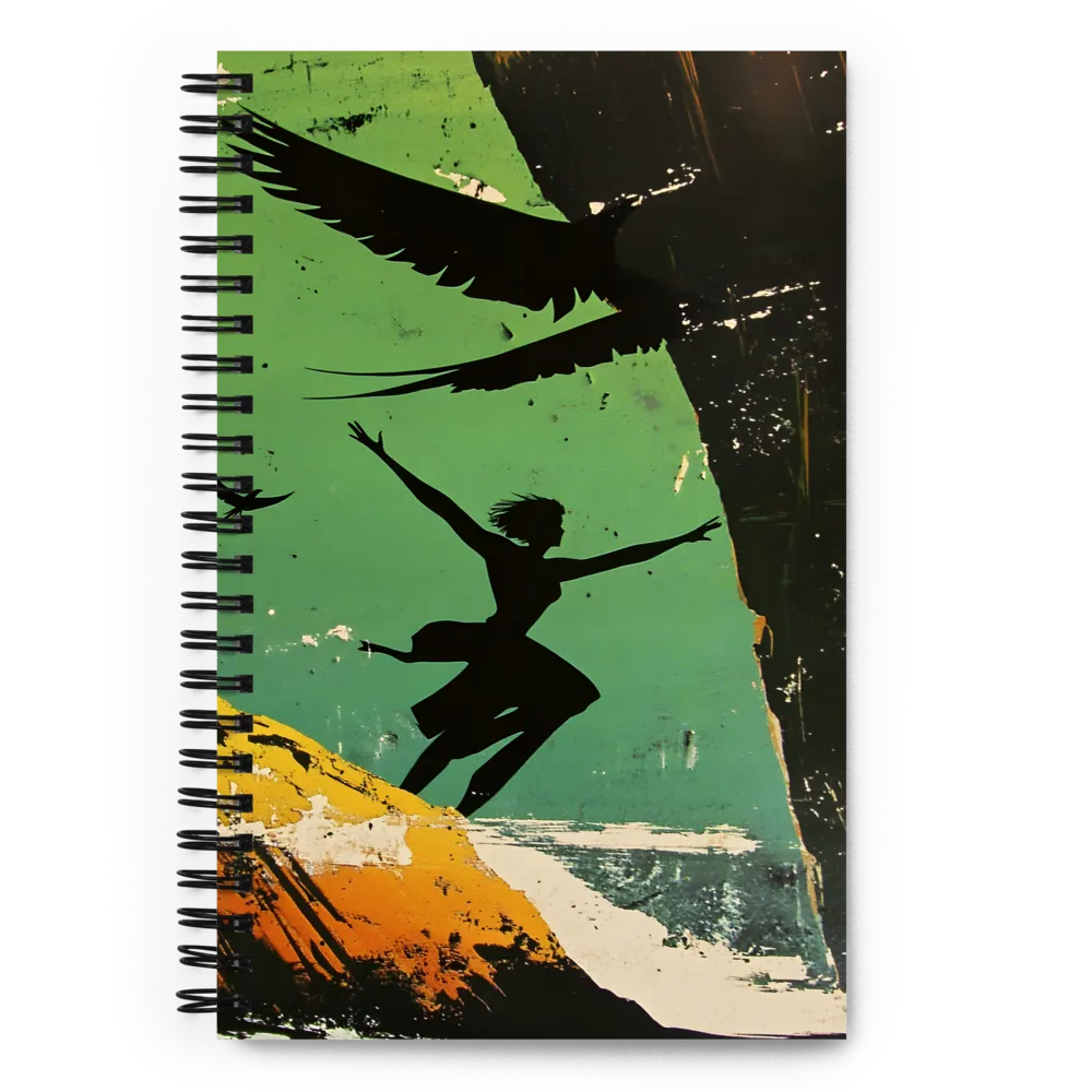 Soaring Into Freedom | Spiral Notebook