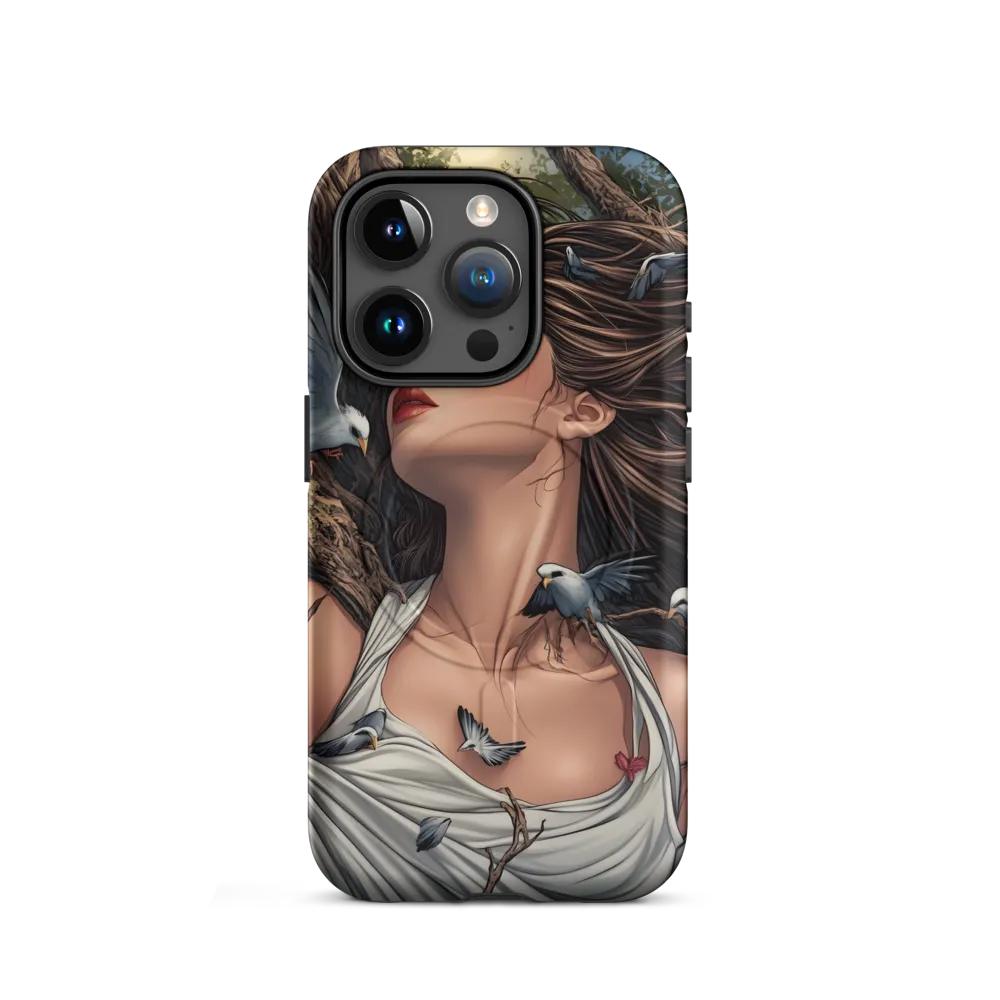 Embrace of Freedom | Phone Case |  15 Pro | MagSafe® Tough Case | Matte