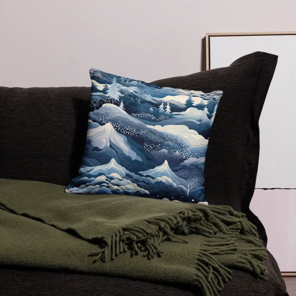 Whispers of Winter | Pillow & Pillow Case | Multiple Sizes
