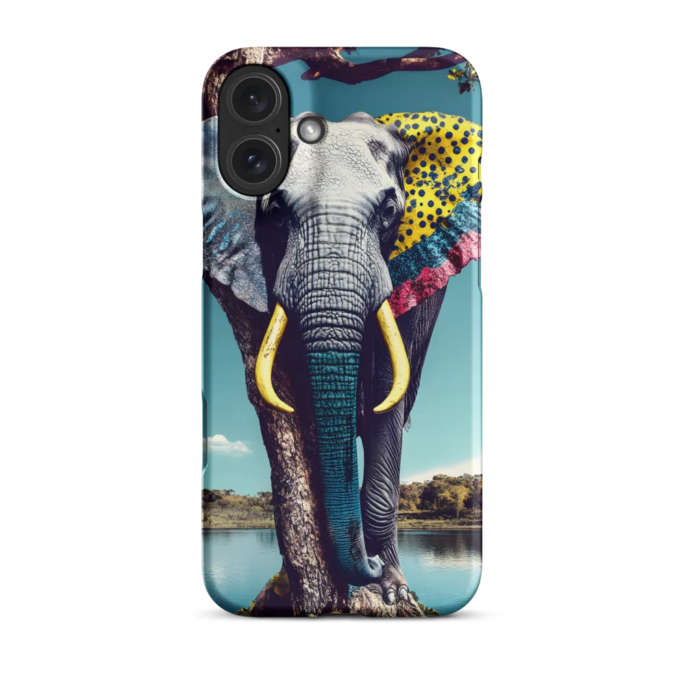 Playful Elegance: The Surreal Elephant