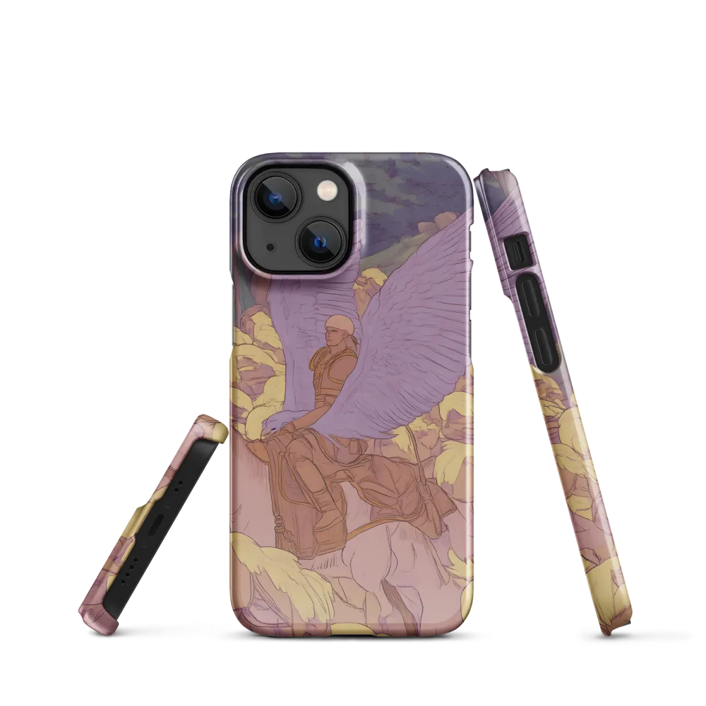 The Winged Guardian | Phone Case |  13 Mini | Snap Case | Glossy
