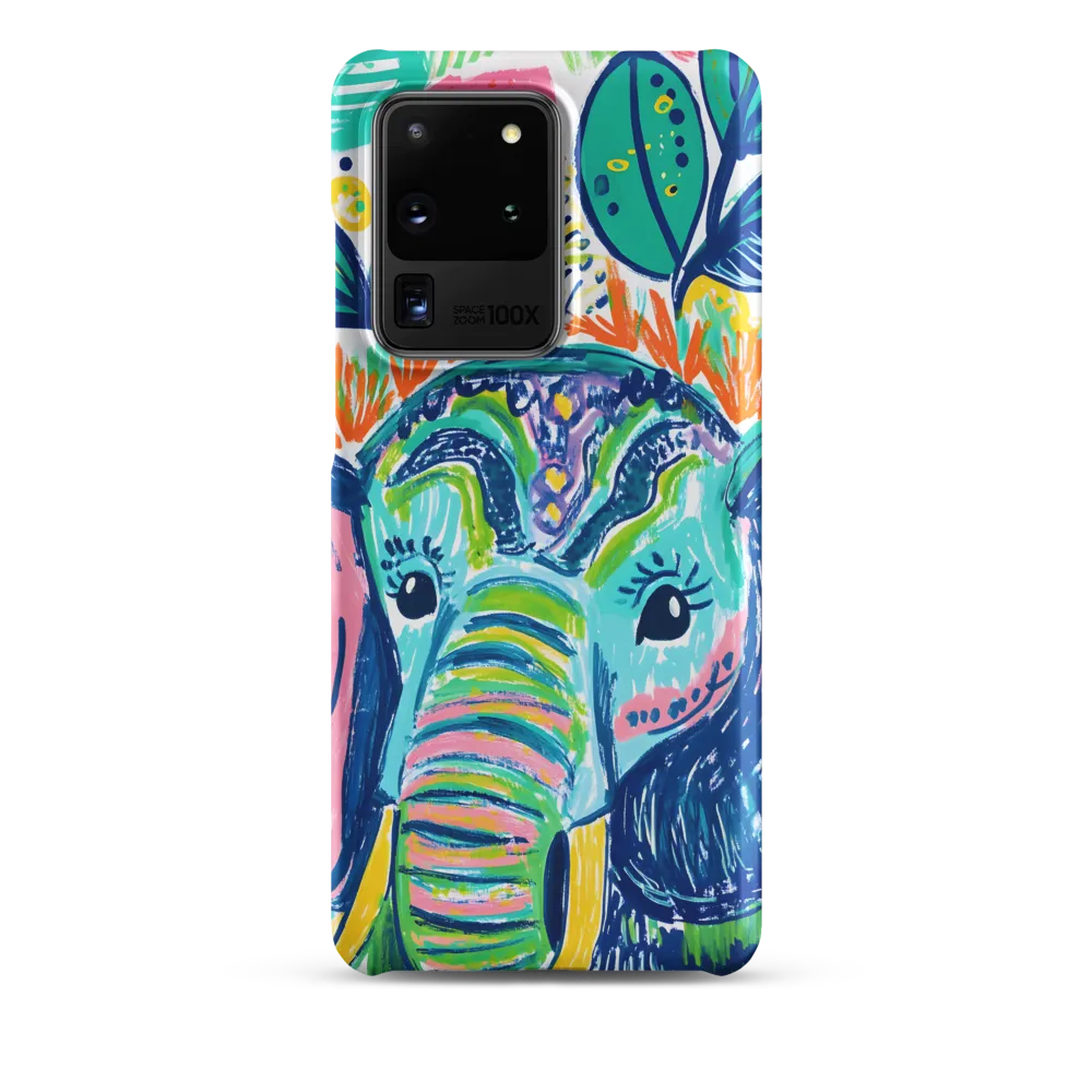Whimsical Elephant Portrait