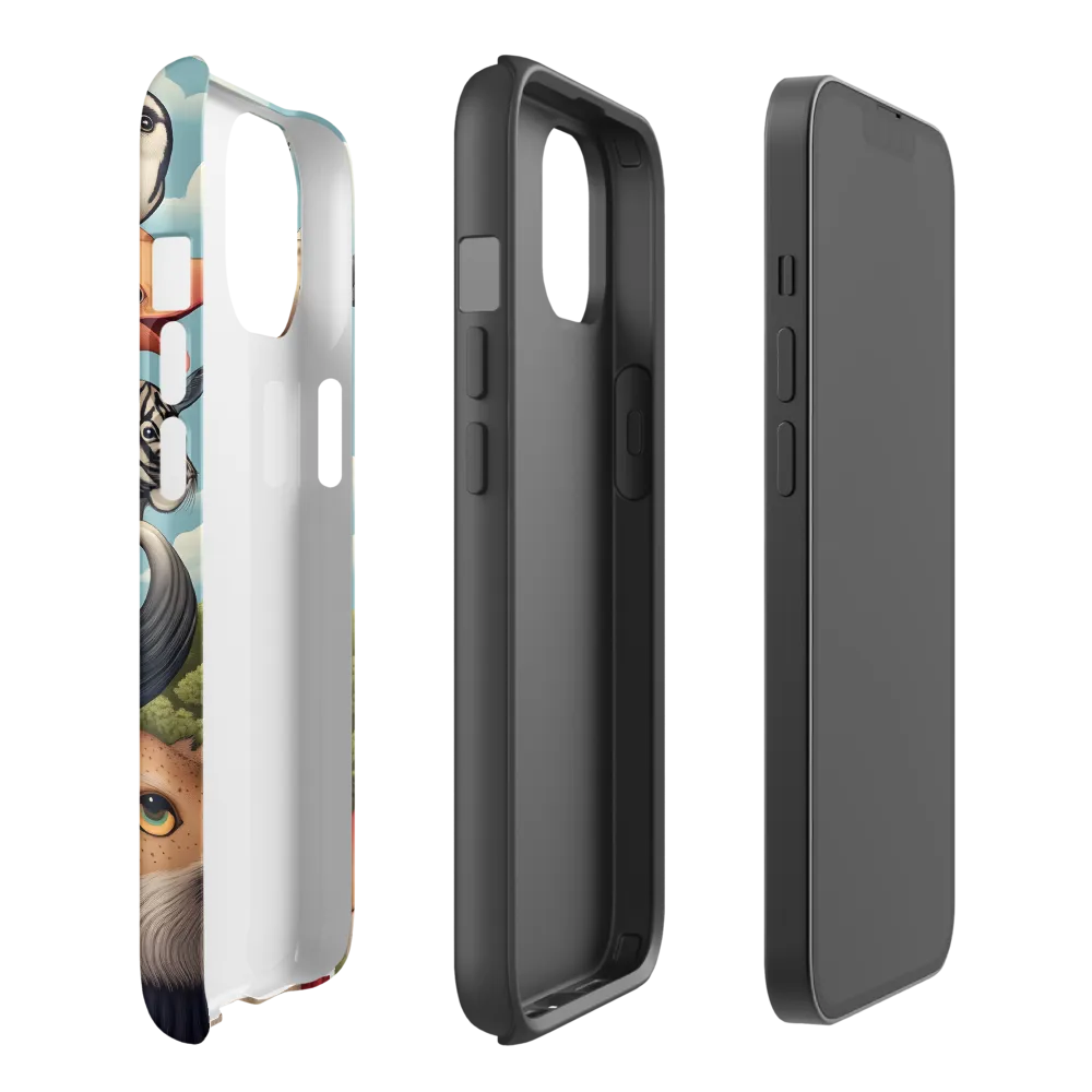 Harmonious Echoes of Wildlife | Phone Case |  14 | Tough Case | Matte