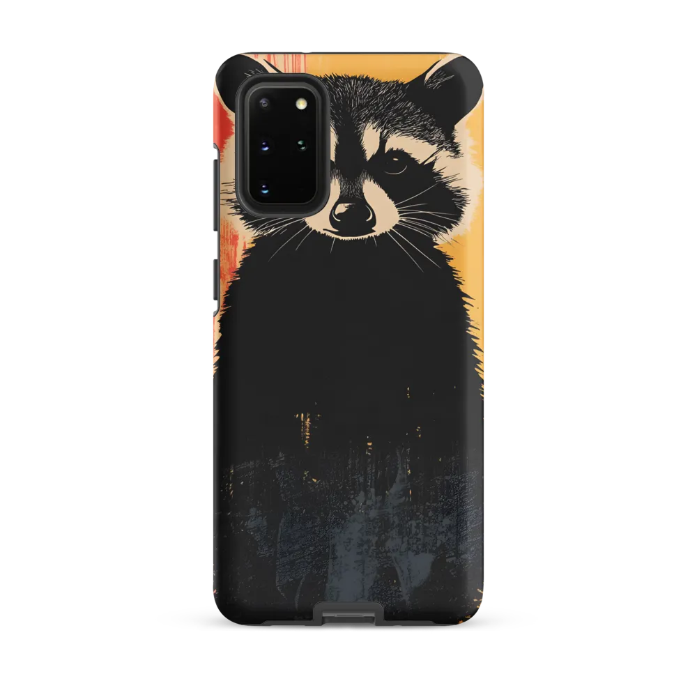 Whimsical Raccoon Portrait