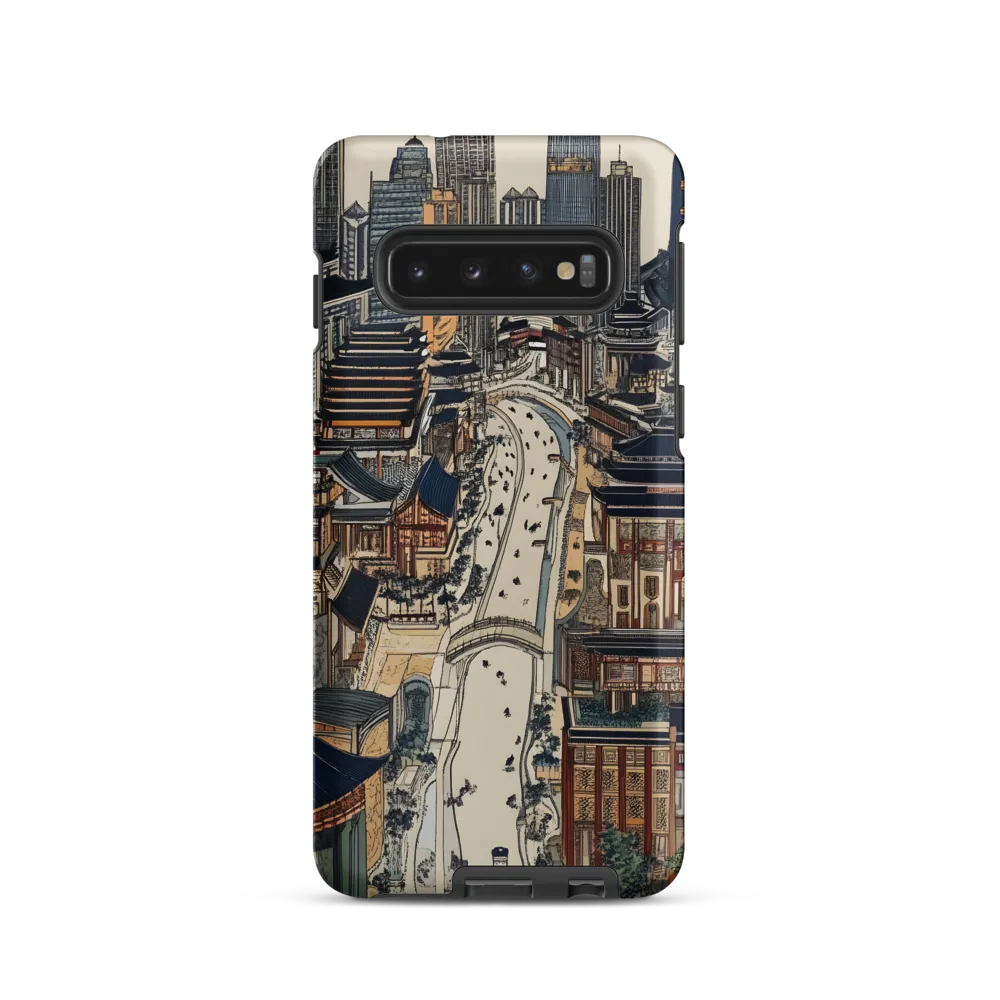 Urban Harmony: A Fusion of Tradition and Modernity | Phone Case |  S10 | Tough Case | Matte