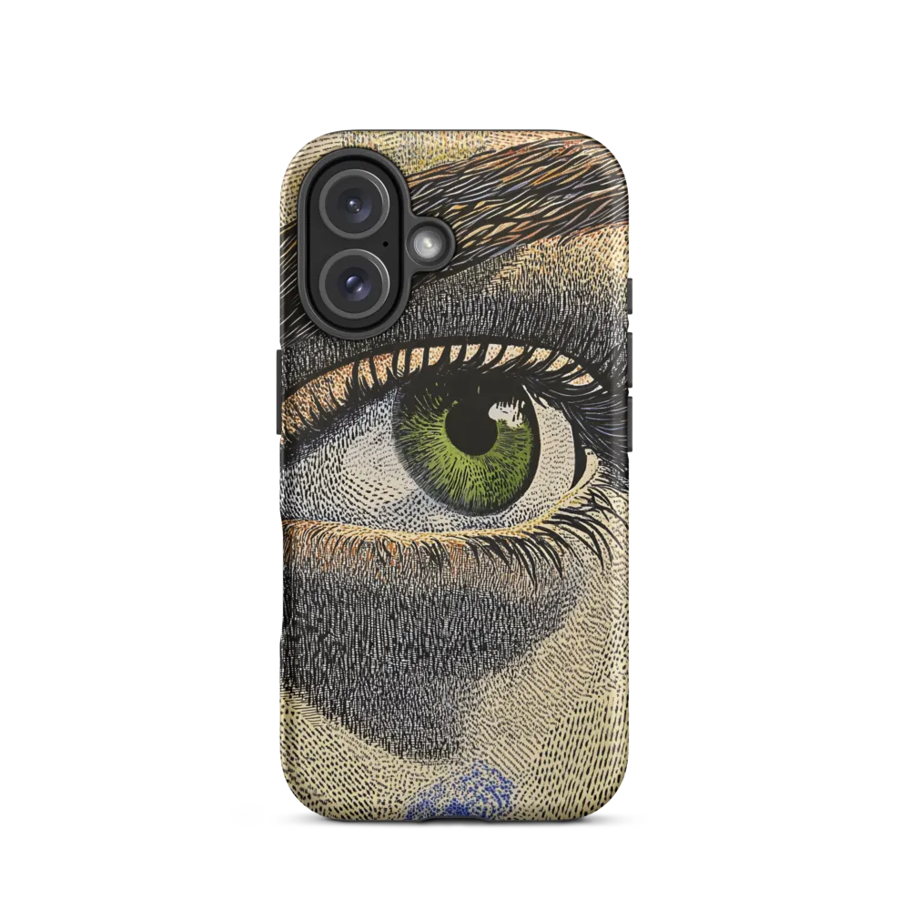 Intrigue in Green | Phone Case