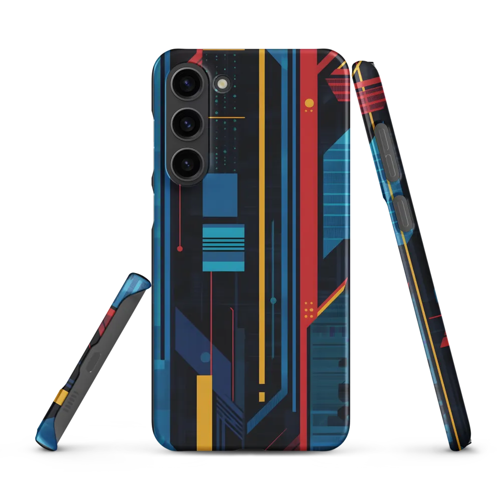 Symphony of Lines | Phone Case |  S23 Plus | Snap Case | Matte