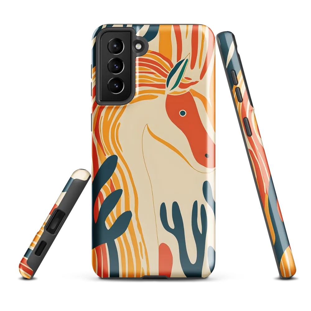 Whimsical Unicorn in a Lush Landscape