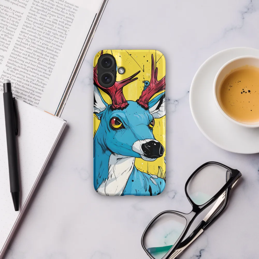 Vivid Antlers: A Modern Take on Nature