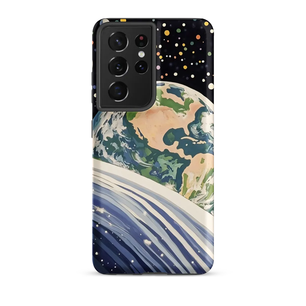 Celestial View: A Surreal Journey Through Space